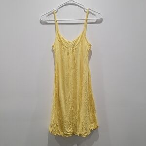 Garage Yellow Sleeveless Bubble Dress Sz XS
